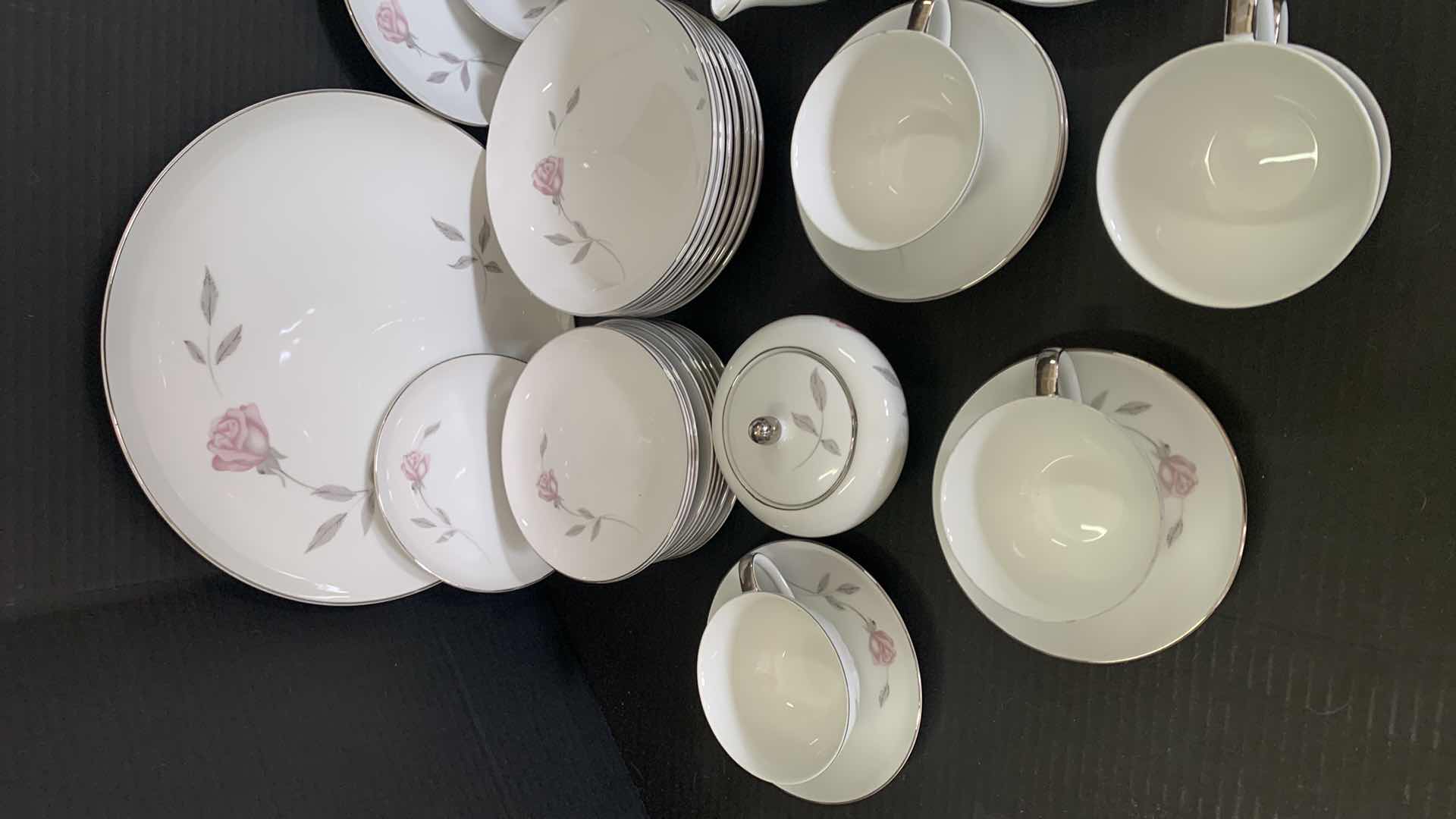 Photo 2 of MIKASA PRIMROSE PORCELAIN DINNERWARE, 45 PIECES