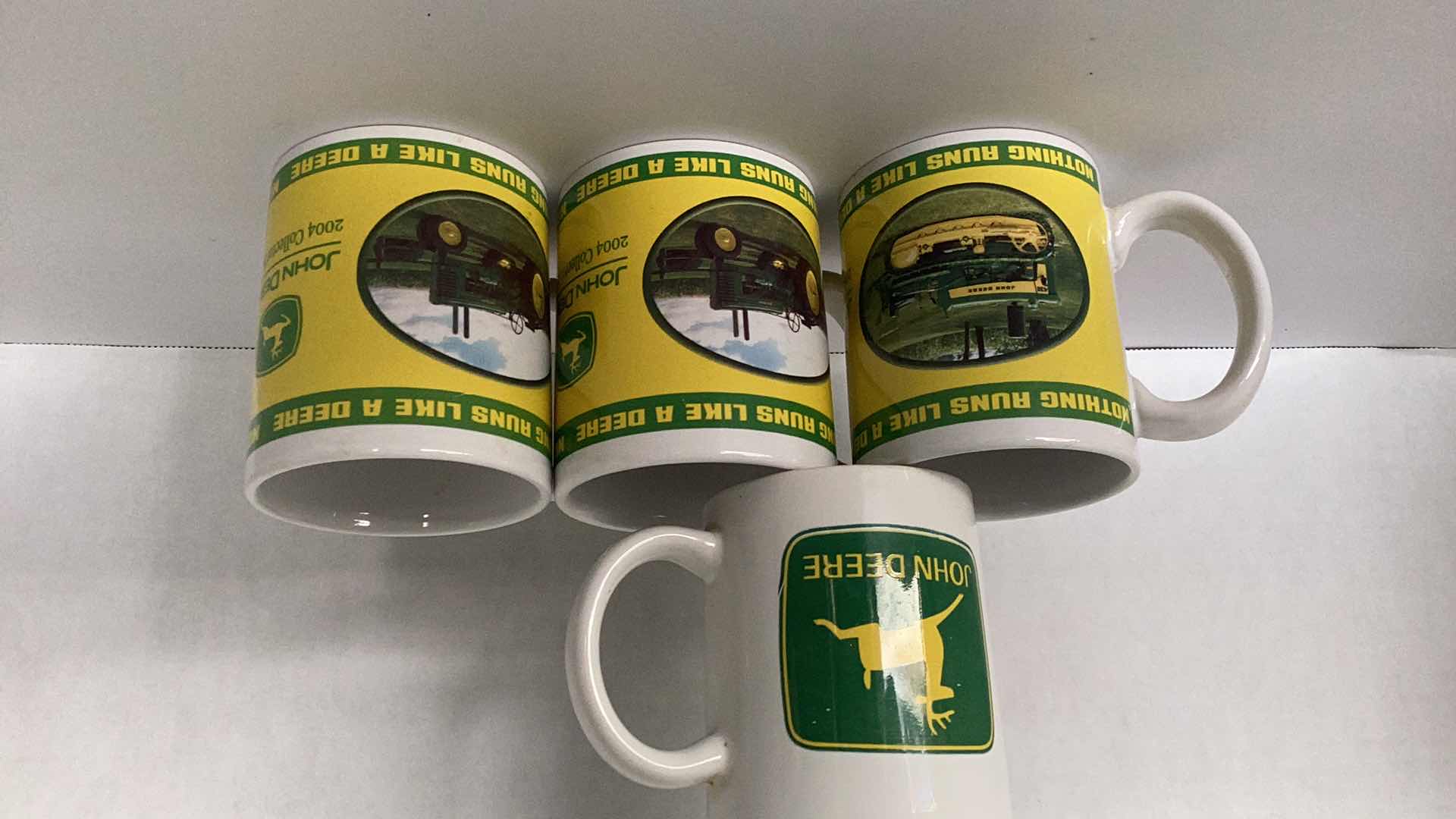 Photo 1 of 4 JOHN DEERE COFFEE MUGS