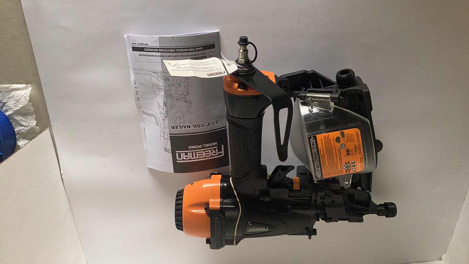 Photo 1 of FREEMAN MODEL PCN65 2 1/2” COIL NAILER