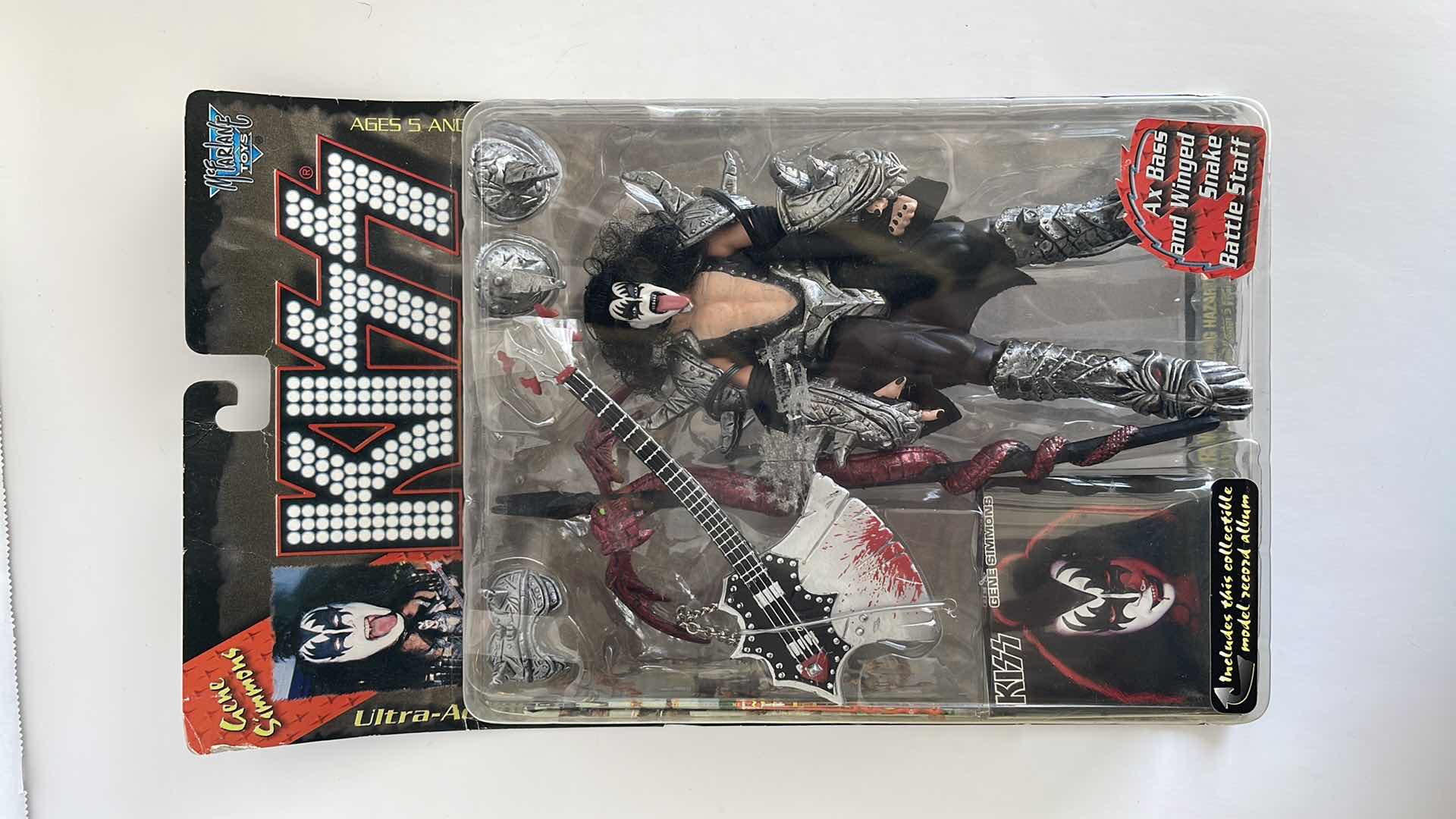 Photo 1 of KISS GENE SIMMONS MCFARLANE TOY 1997 ACTION FIGURE