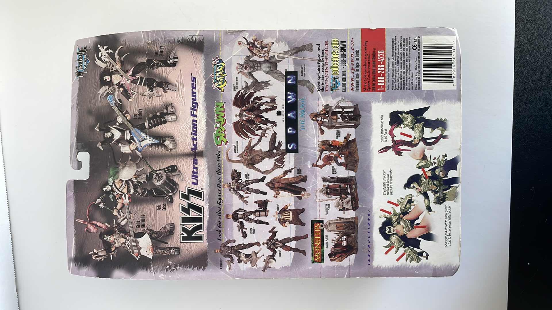 Photo 2 of KISS GENE SIMMONS MCFARLANE TOY 1997 ACTION FIGURE