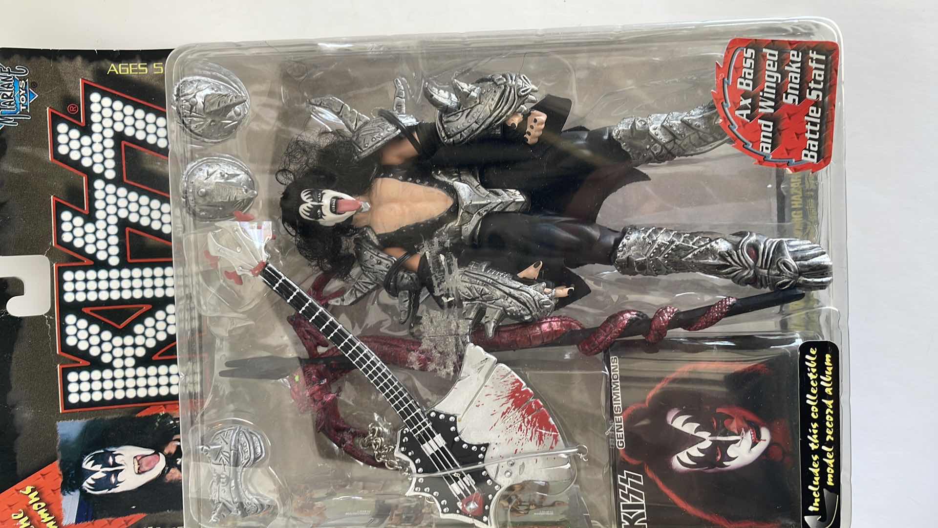 Photo 3 of KISS GENE SIMMONS MCFARLANE TOY 1997 ACTION FIGURE