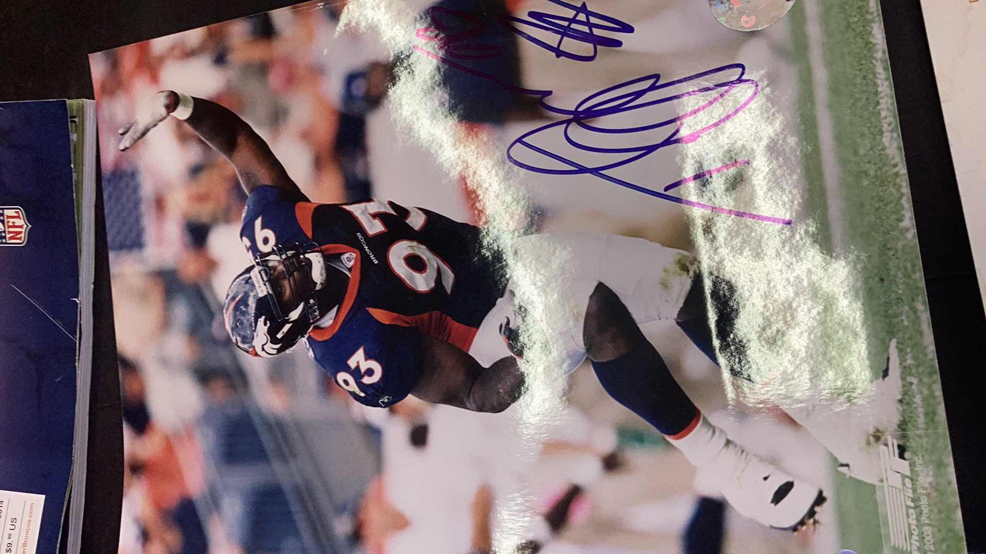 Photo 3 of ASSORTED DENVER BRONCOS PICTURES, SOME AUTOGRAPHED