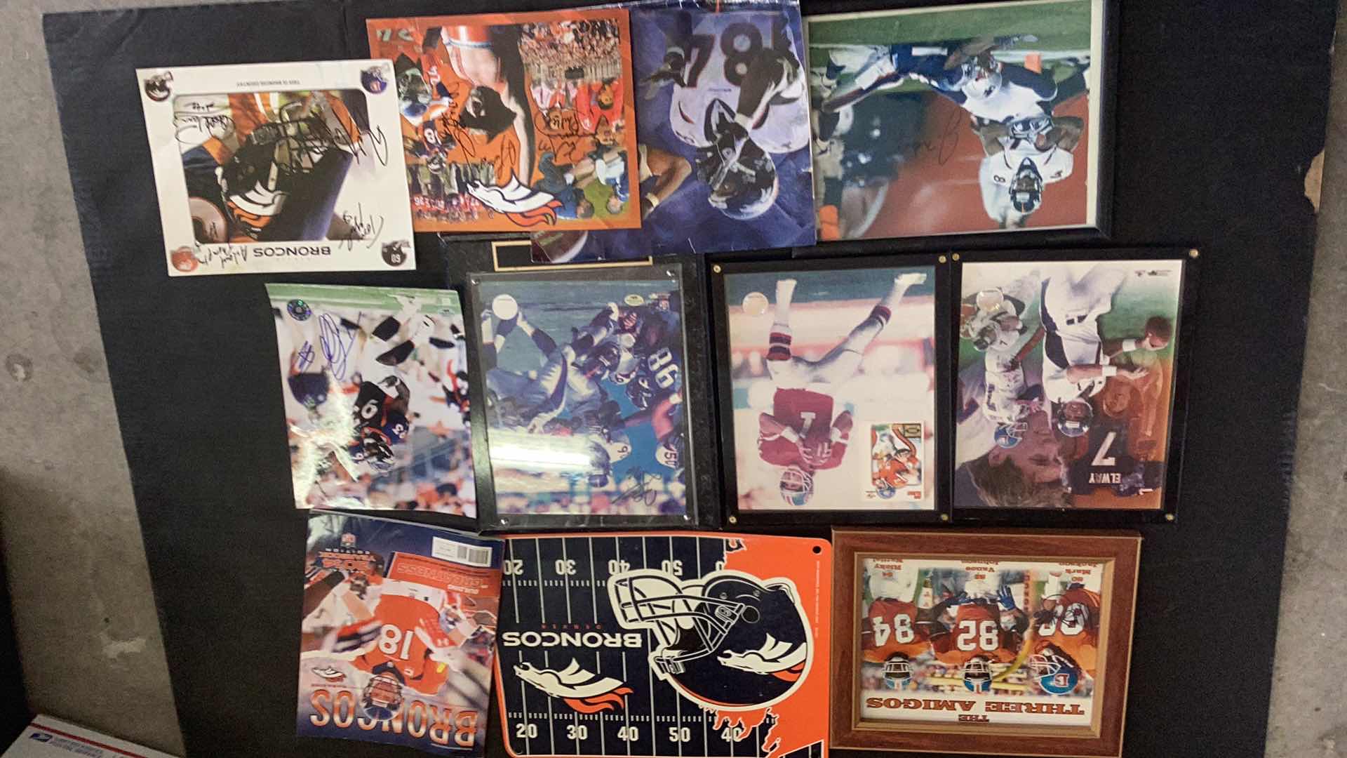 Photo 1 of ASSORTED DENVER BRONCOS PICTURES, SOME AUTOGRAPHED