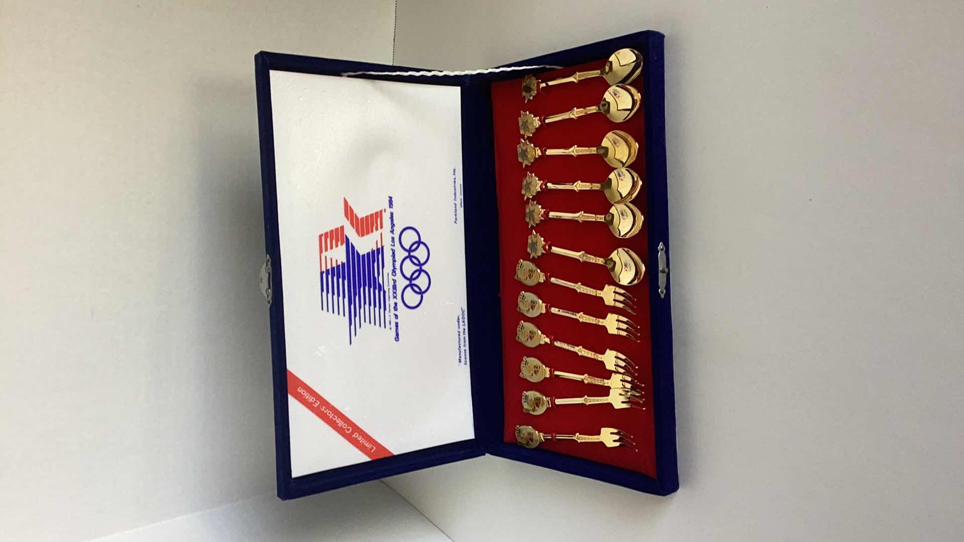 Photo 1 of 1984 OLYMPIC SPOON SET