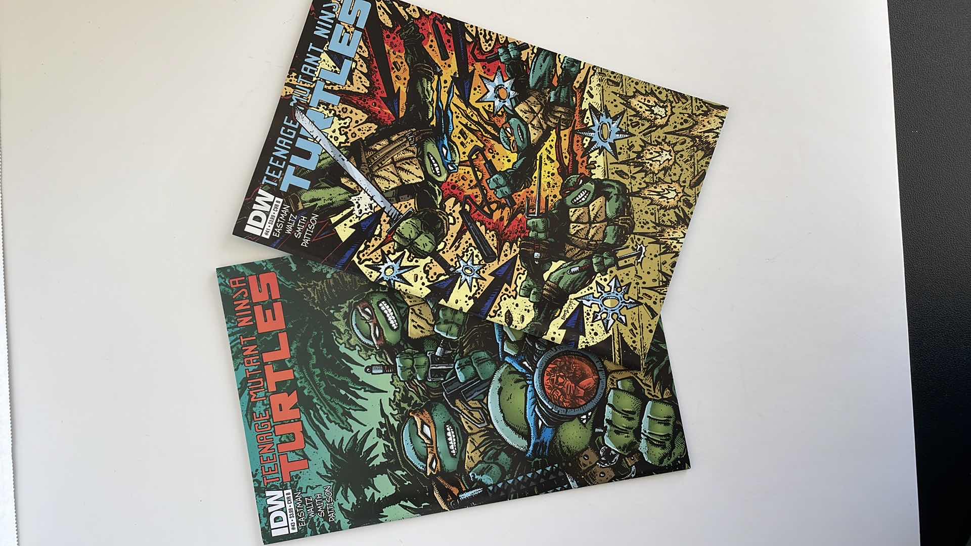 Photo 1 of SET OF 2 IDW TEENAGE NINJA TURTLES COMICS