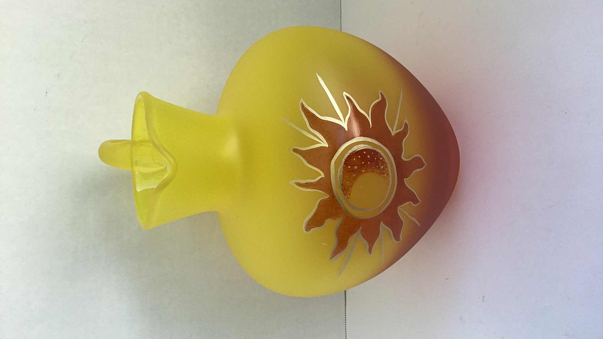 Photo 1 of RP GLASS CALIFORNIA SUNSHINE SERIES PITCHER 9”