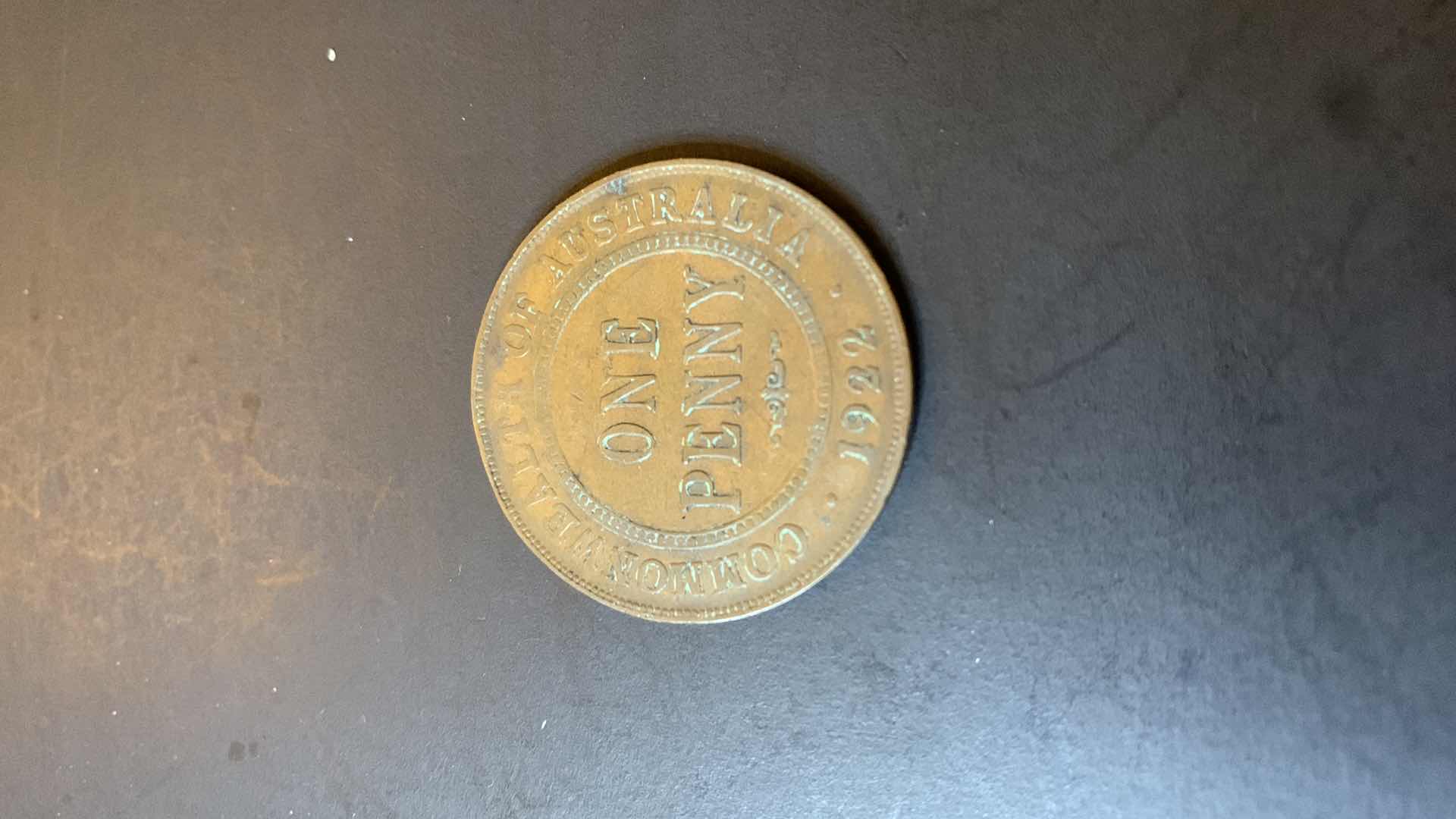 Photo 1 of 1922 AUSTRALIA ONE PENNY