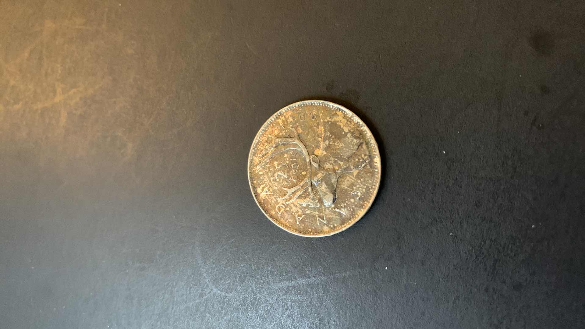 Photo 2 of 1966 CANADA 25 CENTS