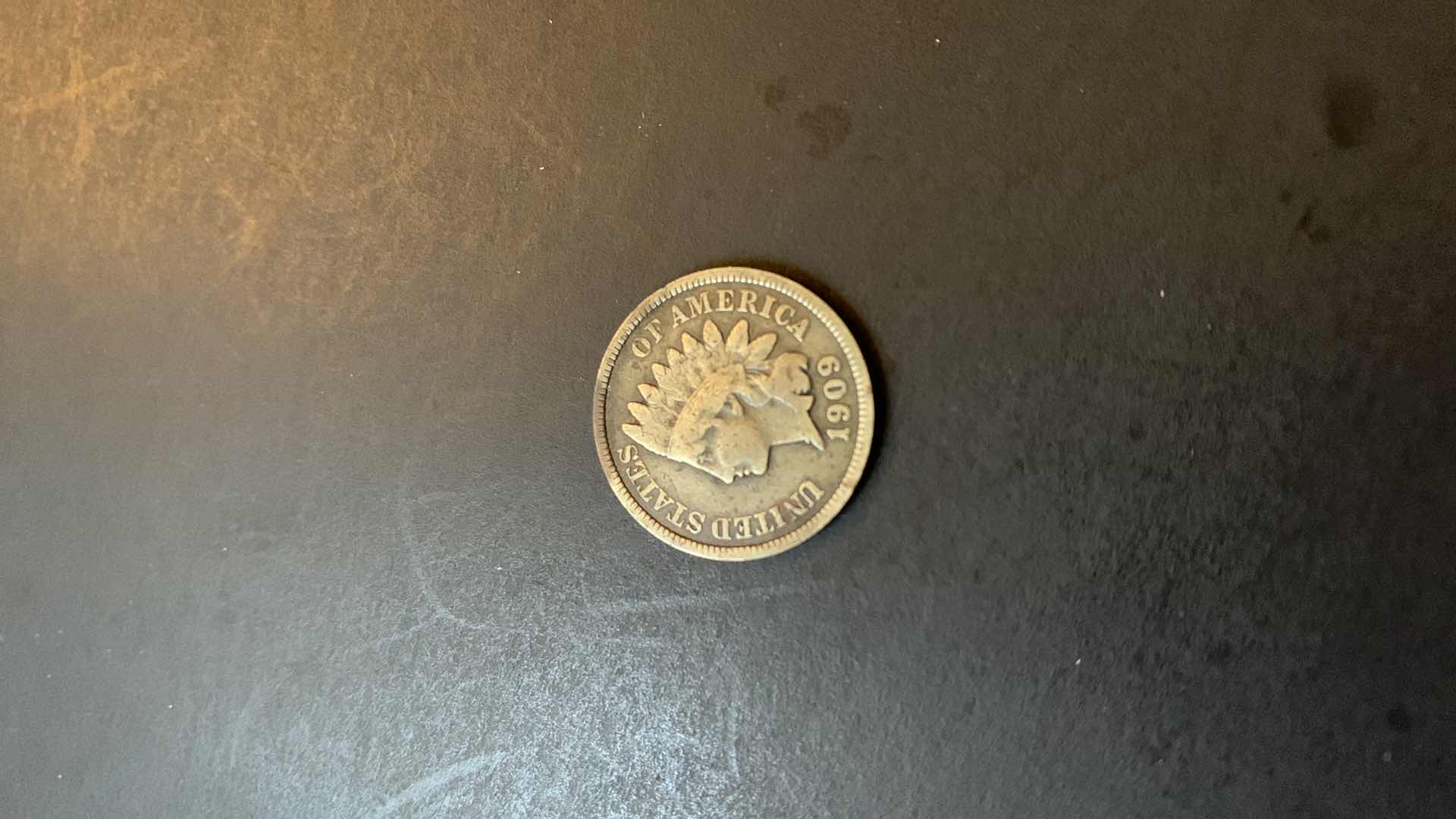 Photo 1 of 1909 NATIVE AMERICAN 1 CENT