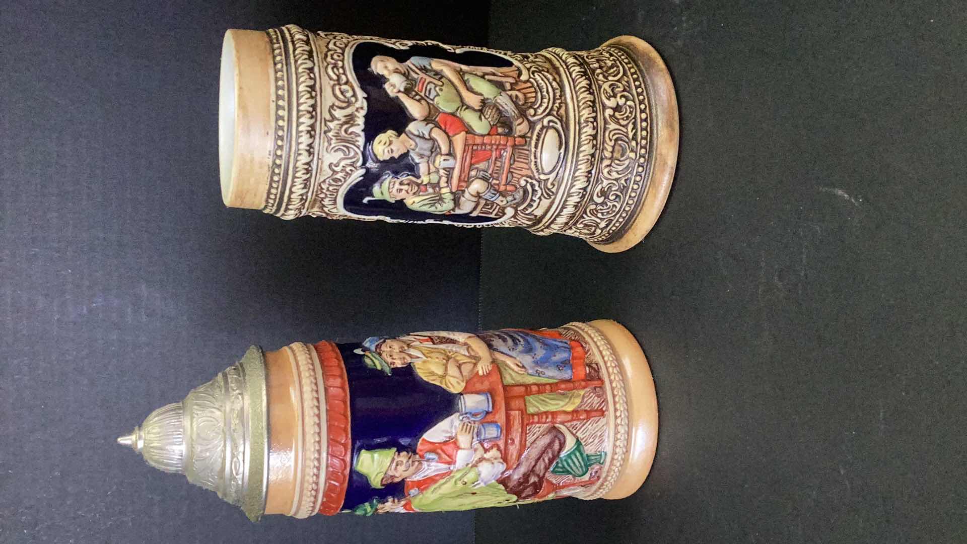 Photo 1 of 2 GERMAN BEER STEINS