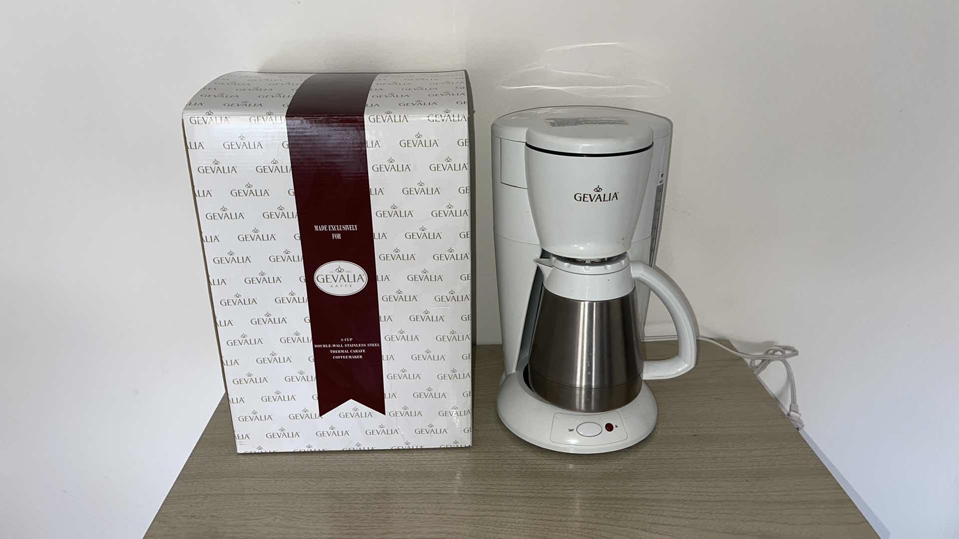 Photo 1 of GEVALIA COFFEE MAKER W BOX (USED)