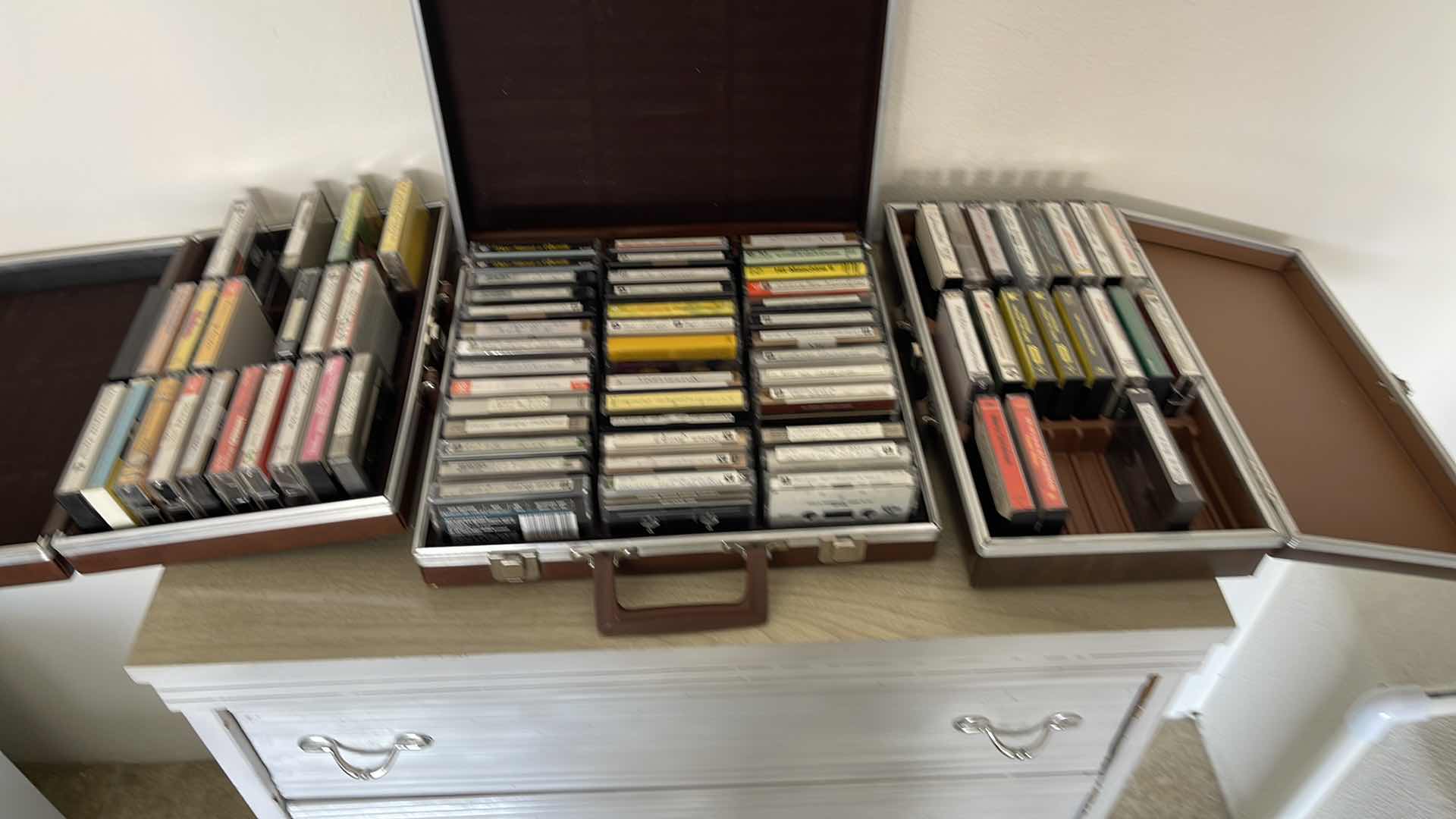 Photo 1 of 3 CASES OF GERMAN CASSETTES TAPES