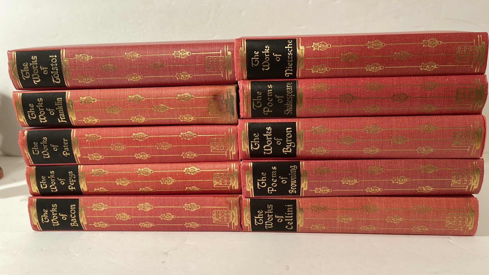 Photo 1 of VINTAGE HARDCOVER BLACKS  READERS SERVICE, BACON,BYRON, FRANKLIN & MORE. SET OF 10