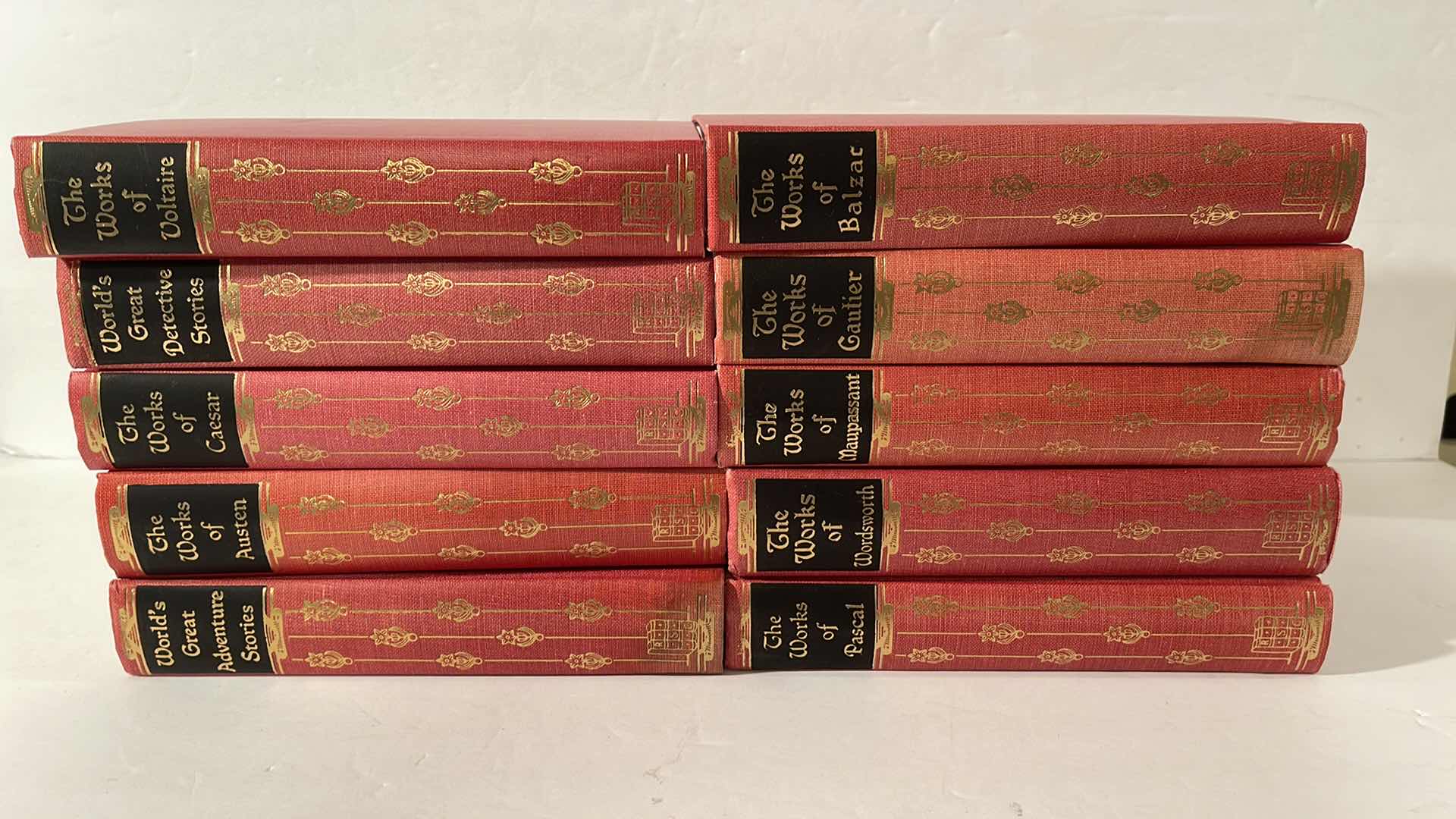 Photo 1 of BLACKS RADERS SERVICE SET OF 10- AUSTEN, VOLTAIRE, PASCAL & MORE