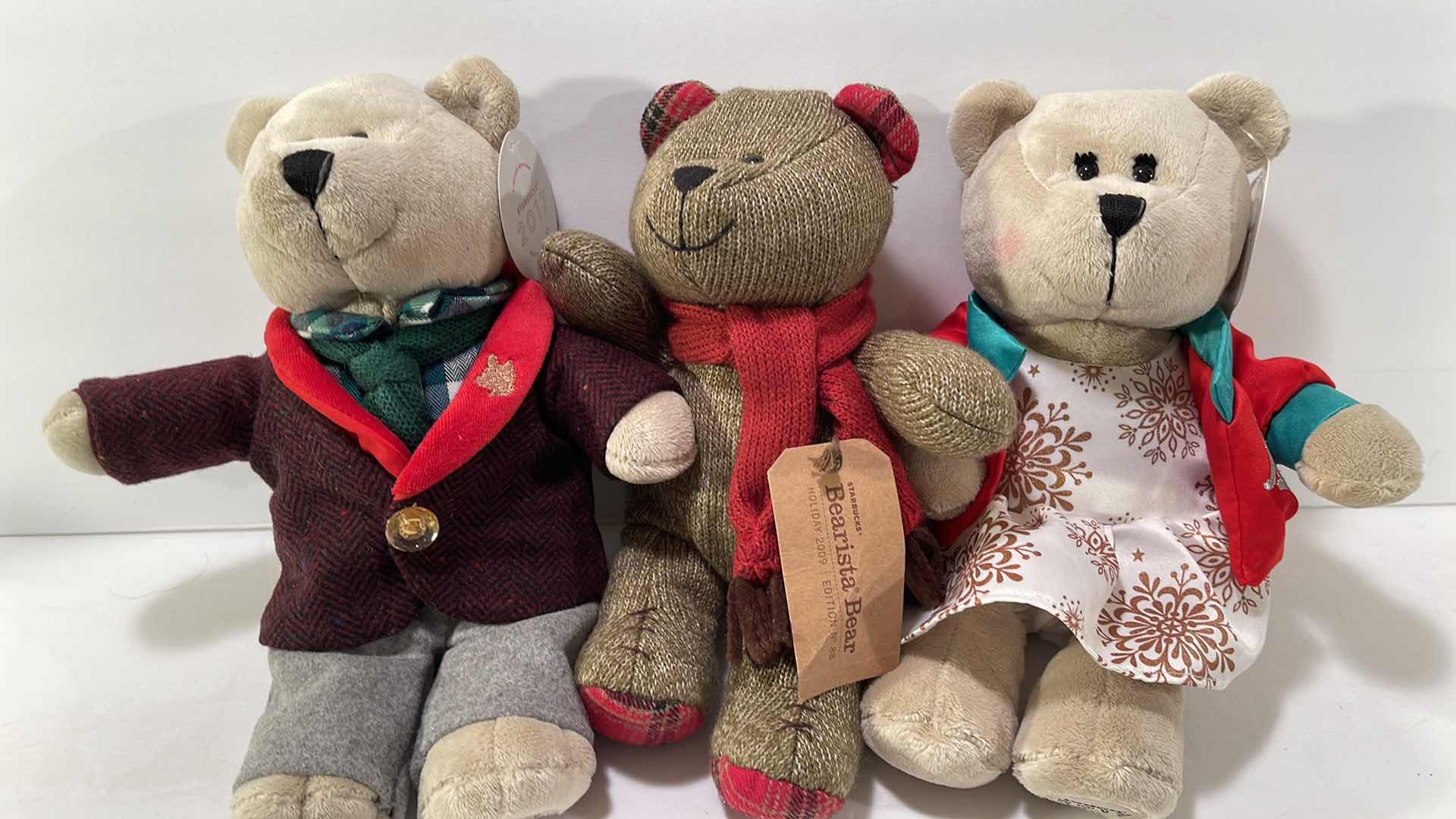 Photo 1 of STARBUCKS COLLECTIBLE 
BEARISTA PLUSH TOYS LIMITED EDITION 2017