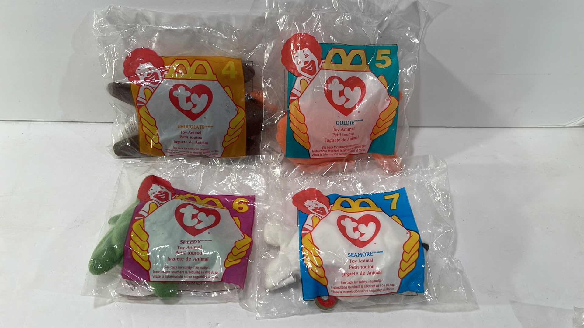 Photo 3 of 1997 MCDONALDS TEENIE BEANIES 1-.10