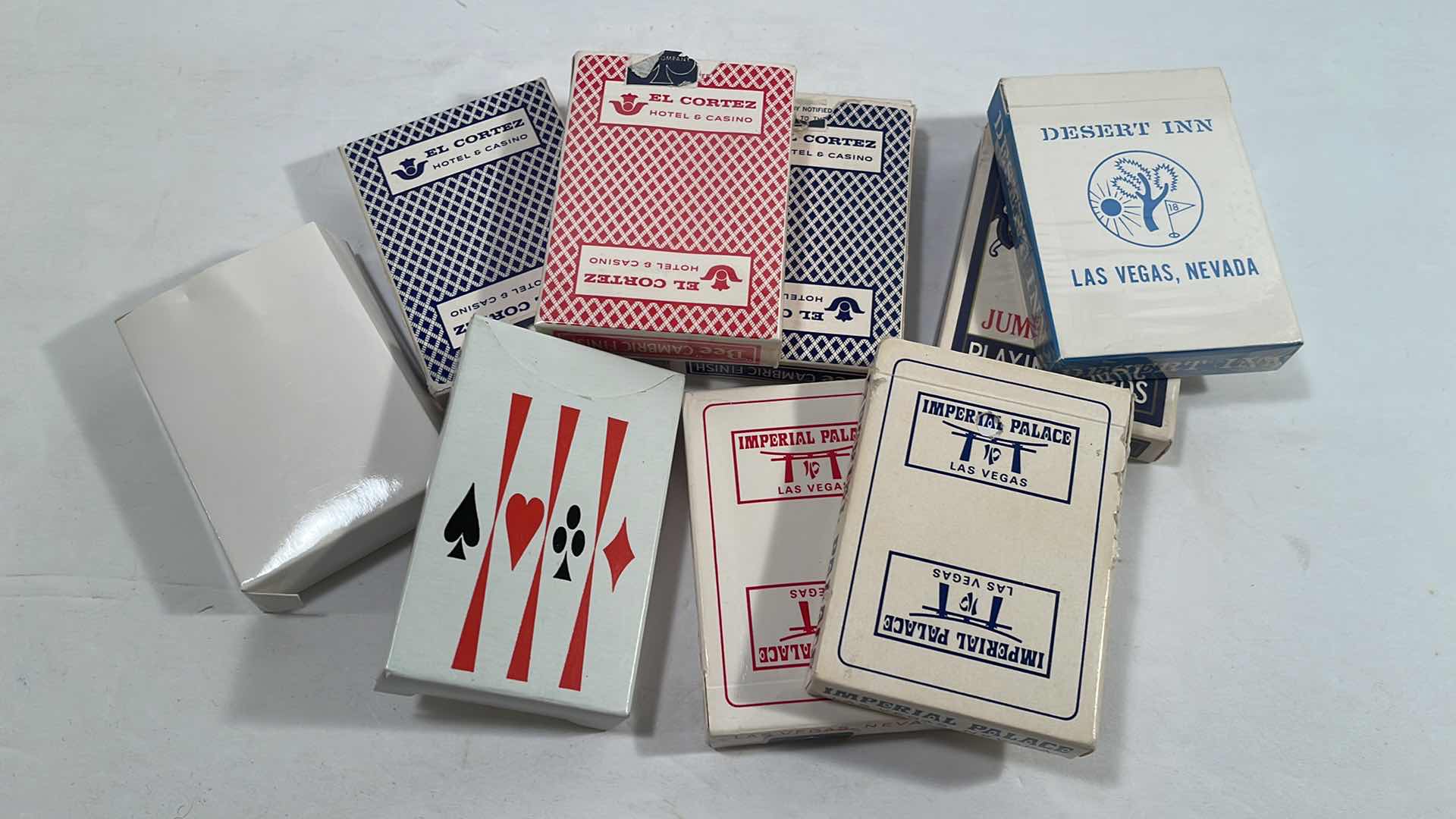 Photo 1 of VINTAGE LAS VEGAS CASINO PLAYING CARDS AND MORE