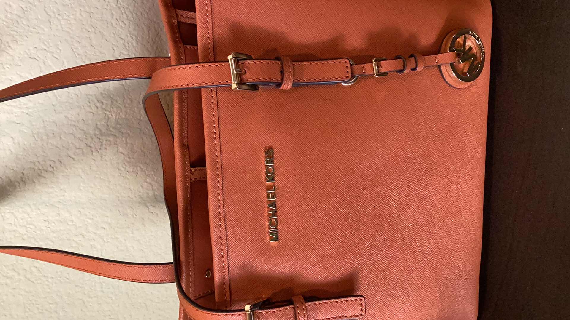 Photo 2 of MICHAEL KORS ORANGE SMALL ORANGE TRAVEL TOTE NWT