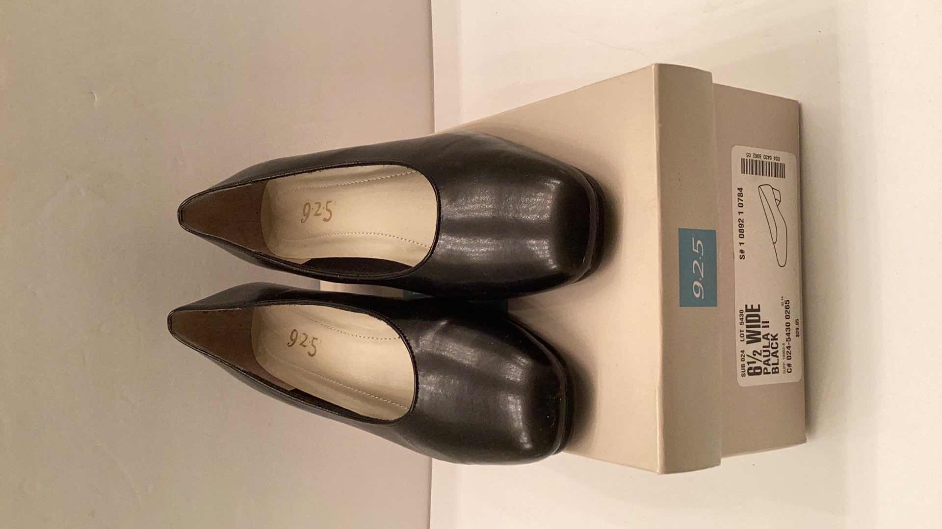 Photo 1 of NIB 9.2.5 PAULA II BLACK PUMPS SIZE 6.5