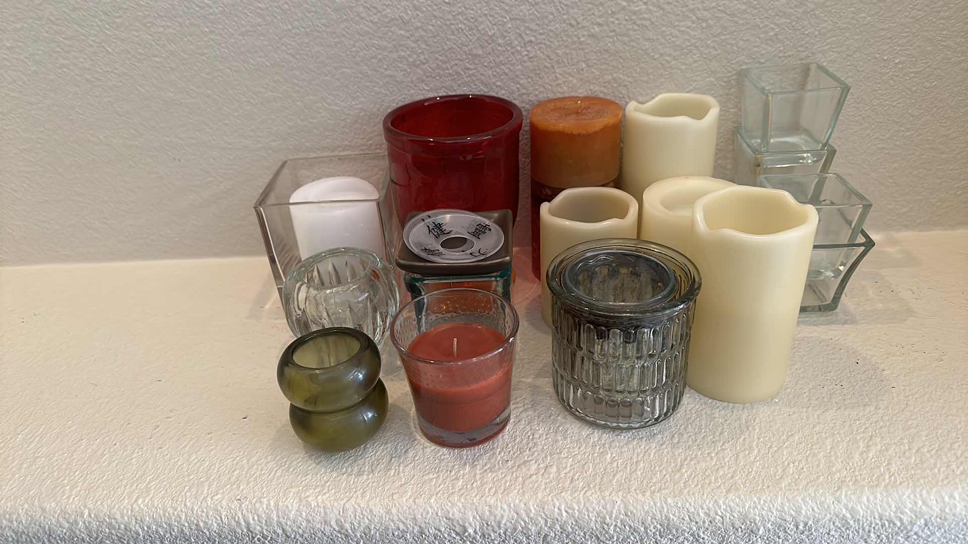 Photo 1 of VARIETY OF CANDLE HOLDERS