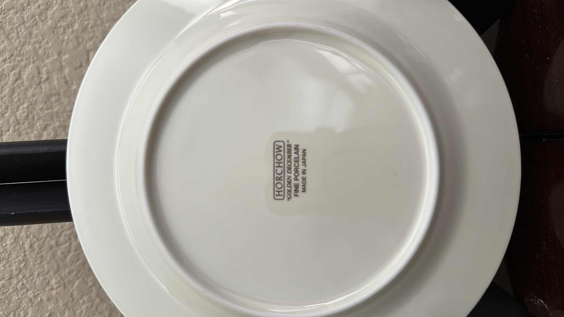 Photo 4 of HORCHOW FINE PORCELAIN 12PC SALAD PLATES