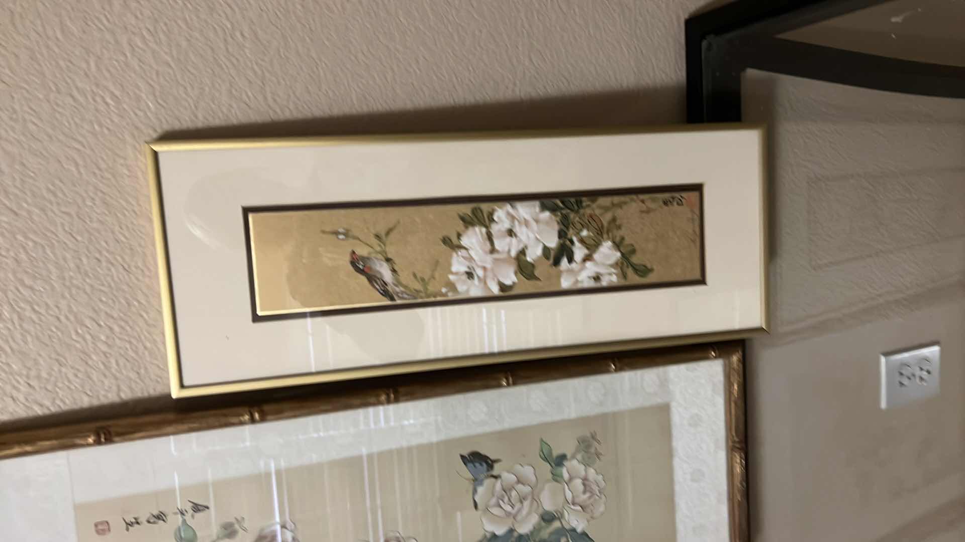 Photo 2 of 4-FLORAL FRAMED ARTWORKS