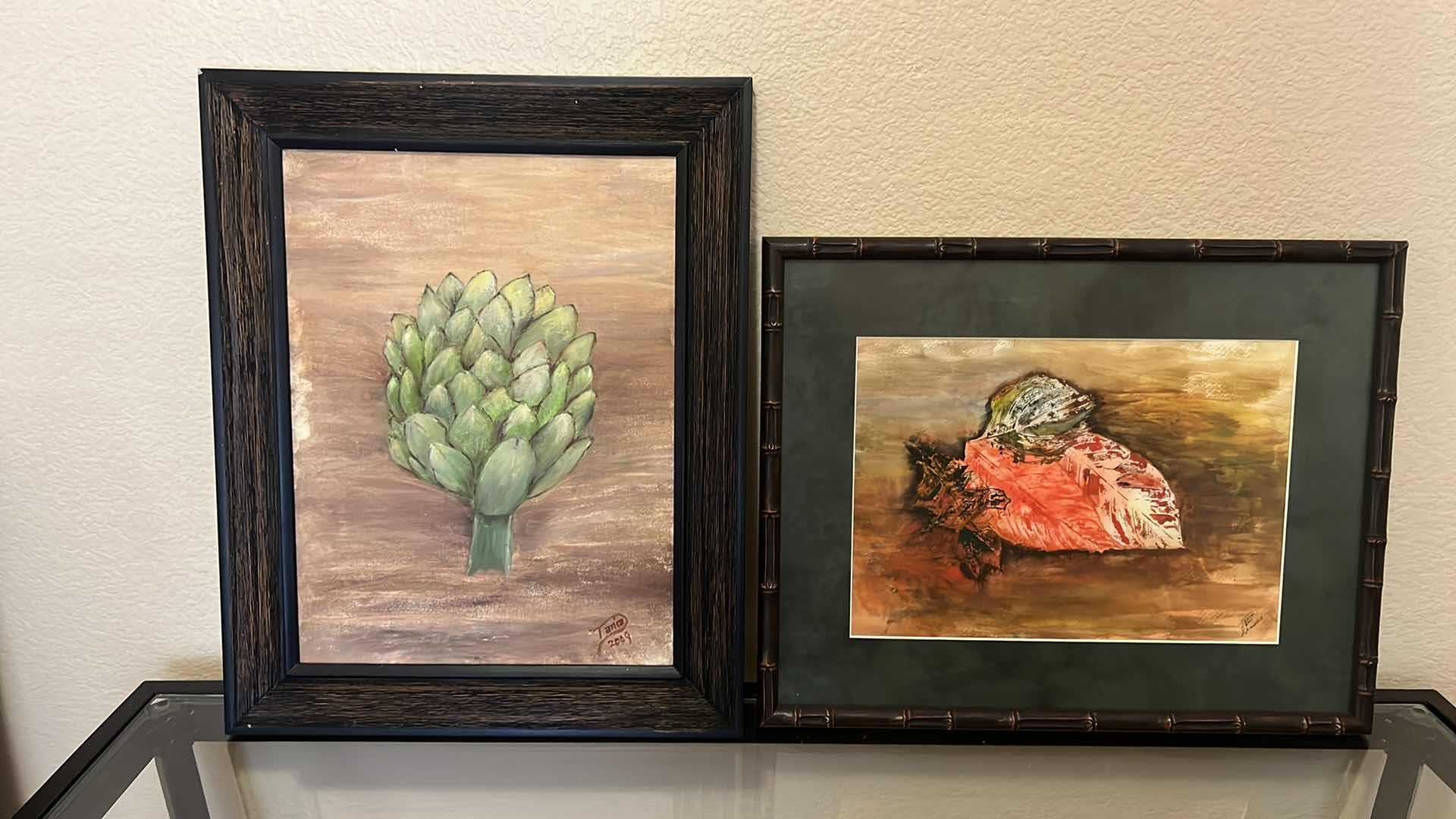 Photo 1 of 2-FRAMED ARTIST SIGNED ARTWORKS