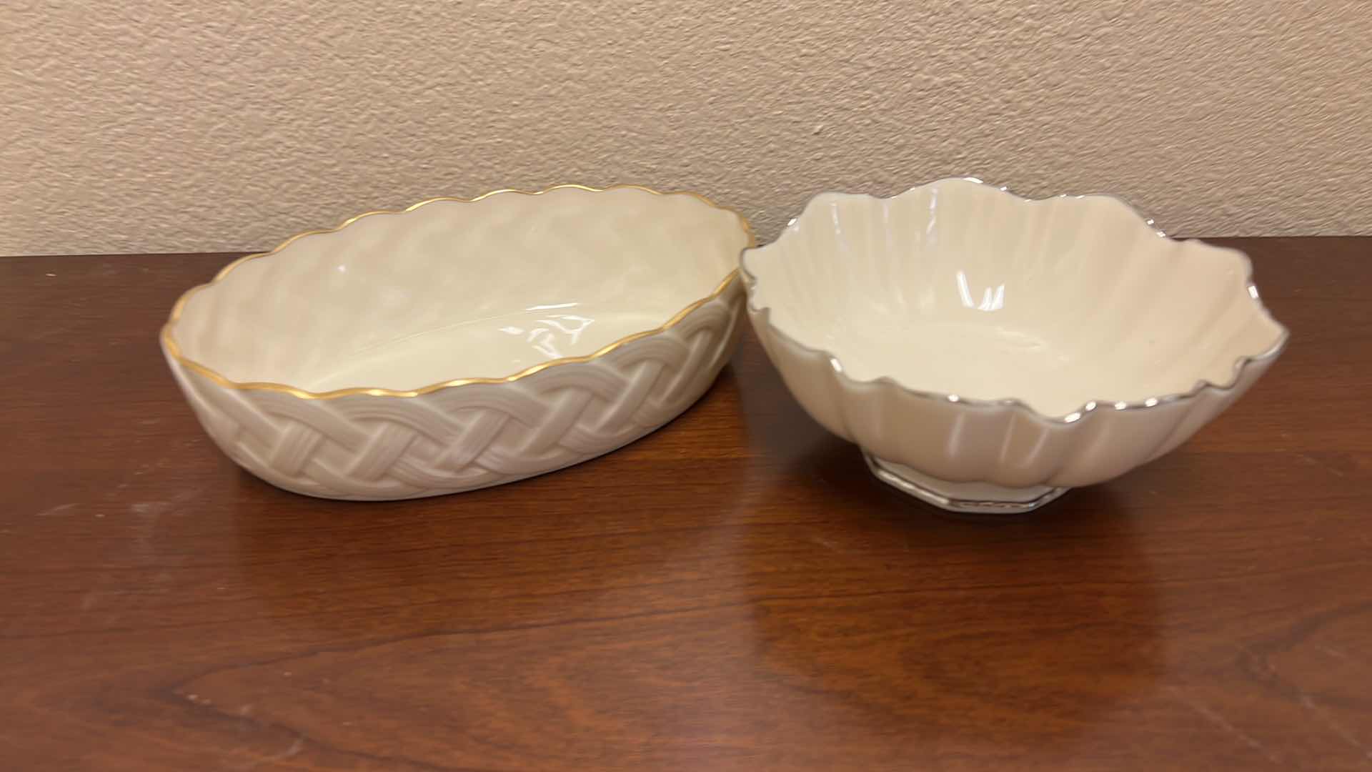 Photo 1 of 2-LENOX CANDY DISH BOWLS