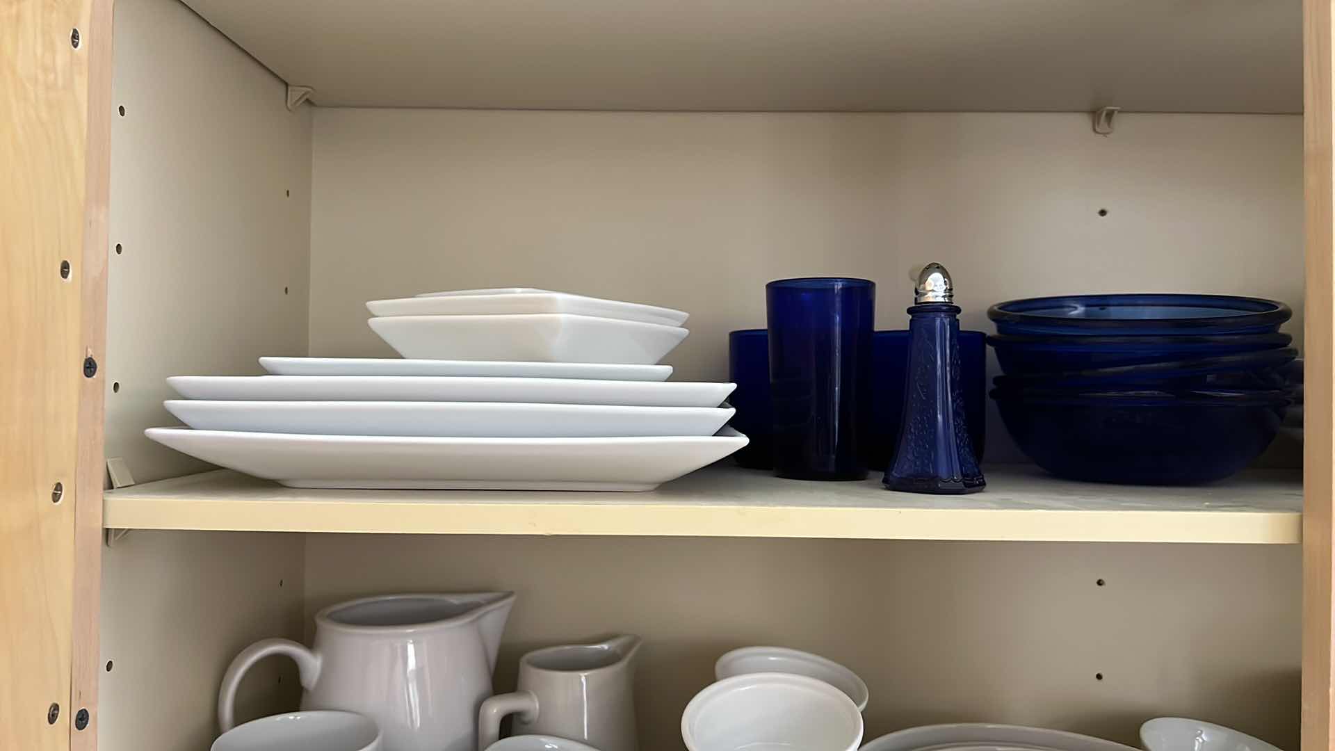 Photo 5 of CONTENTS OF KITCHEN CABINET-WHITE DISHWARE