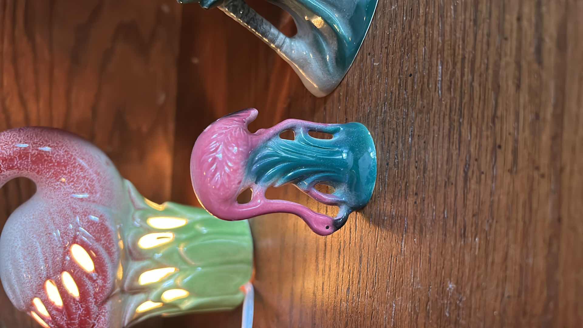 Photo 3 of 3 PC FLAMINGO HOME DECOR, TALLEST 9 3/4”