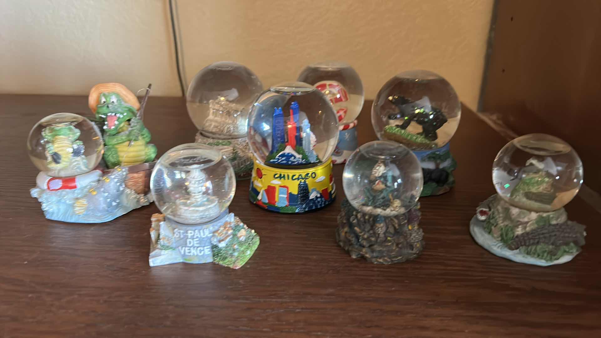 Photo 7 of ASSORTMENT OF SMALL SNOW GLOBES