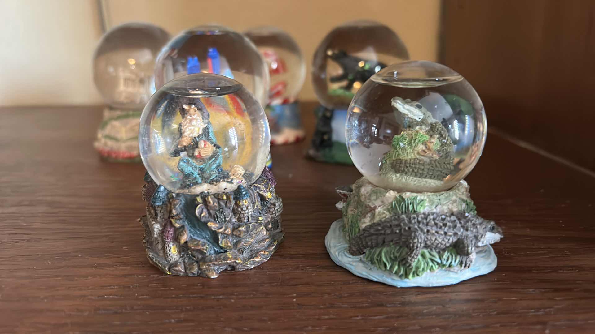 Photo 5 of ASSORTMENT OF SMALL SNOW GLOBES
