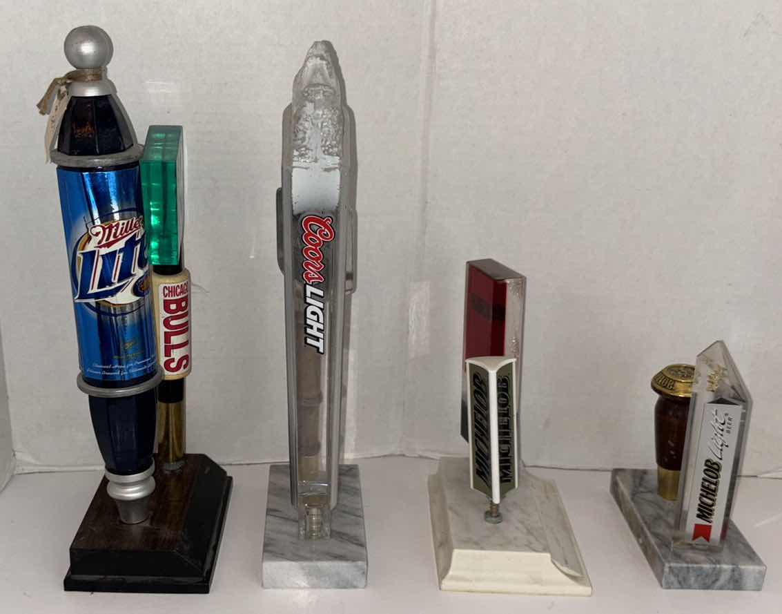 Photo 2 of MILLER LITE, COORS & MICHELOB TAP HANDLES