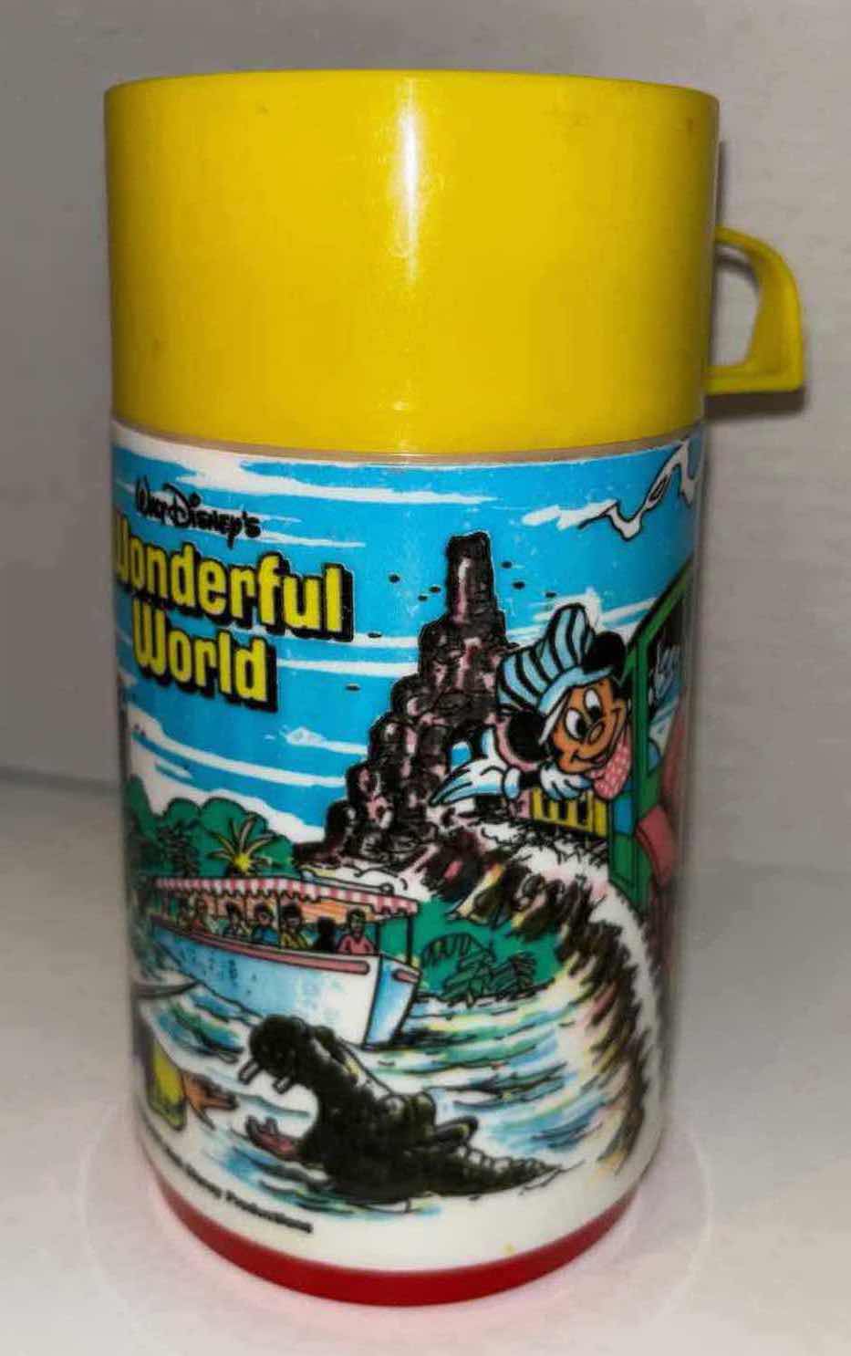 Photo 4 of ALADDIN THERMOS’ (DISNEY WONDERFUL WORLD & GRIZZLY ADAMS), NECA (SIMPSONS) & PECO WARE NATIVE THERMOS