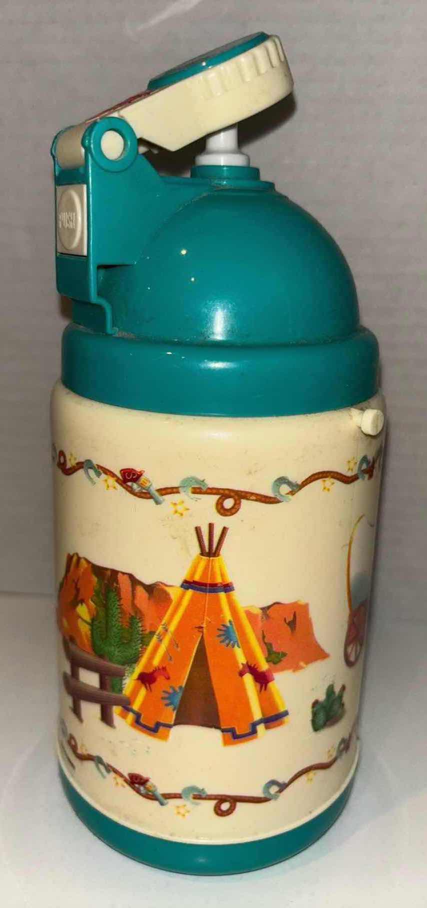 Photo 6 of ALADDIN THERMOS’ (DISNEY WONDERFUL WORLD & GRIZZLY ADAMS), NECA (SIMPSONS) & PECO WARE NATIVE THERMOS