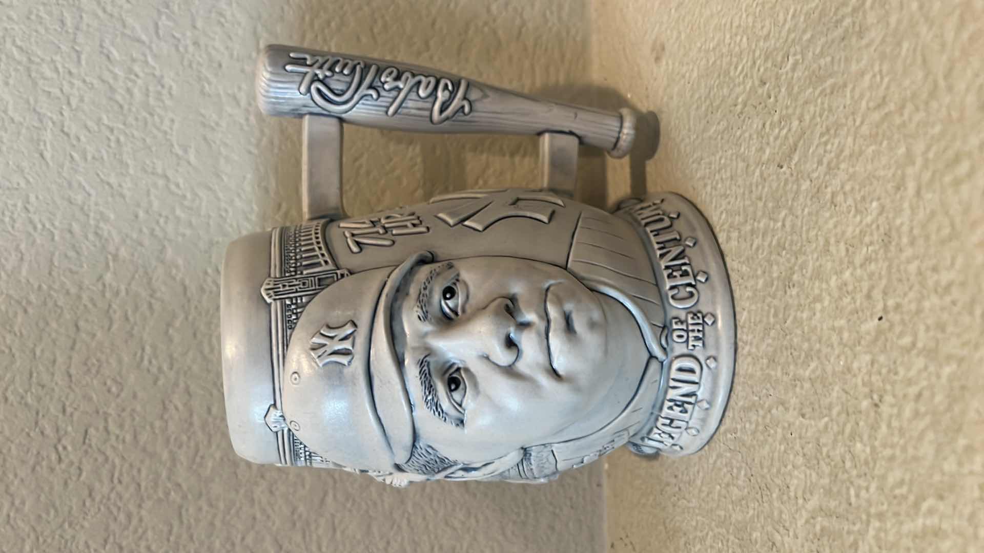 Photo 1 of AVON BABE RUTH LEGEND OF THE CENTURY COLLECTORS STEIN H7.5”