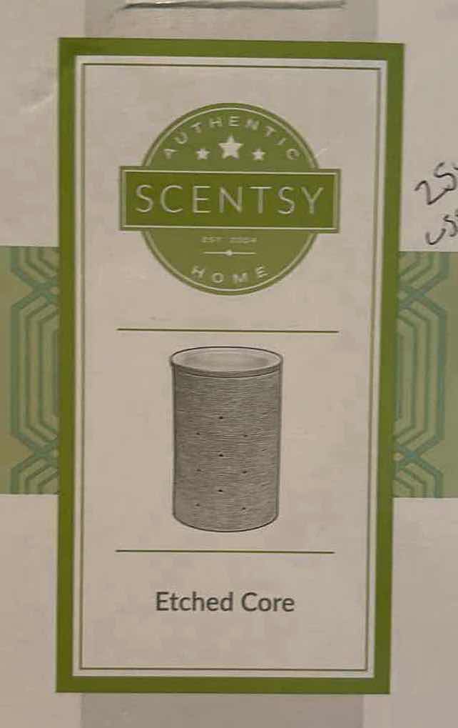 Photo 3 of SCENTSY HOME WAX WARMER, “ETCHED CORE” (BASE, WARMER DISH, NO BULB INCLUDED)