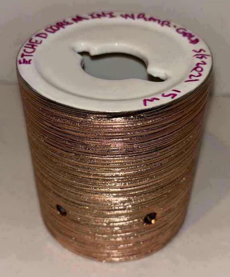 Photo 3 of SCENTSY HOME ELECTRIC WAX WARMER, “ETCHED CORED- ROSE GOLD” (WARMER, BULB NOT INCLUDED)