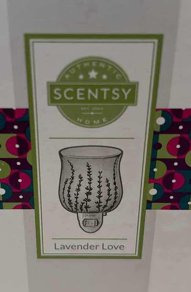 Photo 5 of NEW SCENTSY HOME ELECTRIC WAX WARMER, “LAVENDER LOVE” (WARMER & BULB INCLUDED)