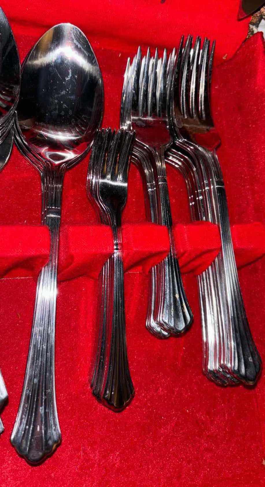 Photo 5 of STAINLESS STEEL SET OF FLATWARE, KOREA