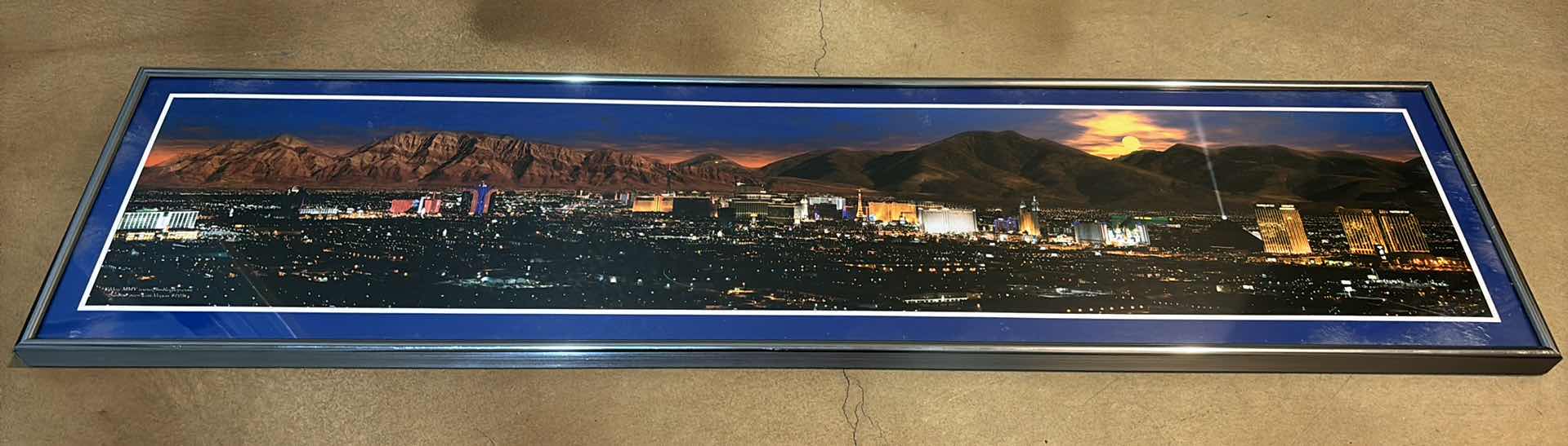 Photo 1 of LAS VEGAS SKYLINE @ DAWN FRAMED PRINT 36” x 9”