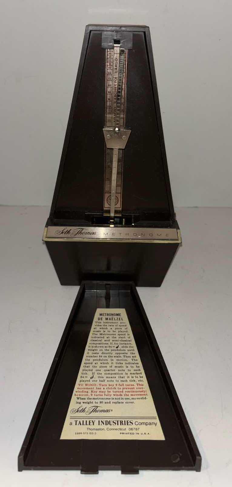 Photo 3 of SETH THOMAS METRONOME (1981)