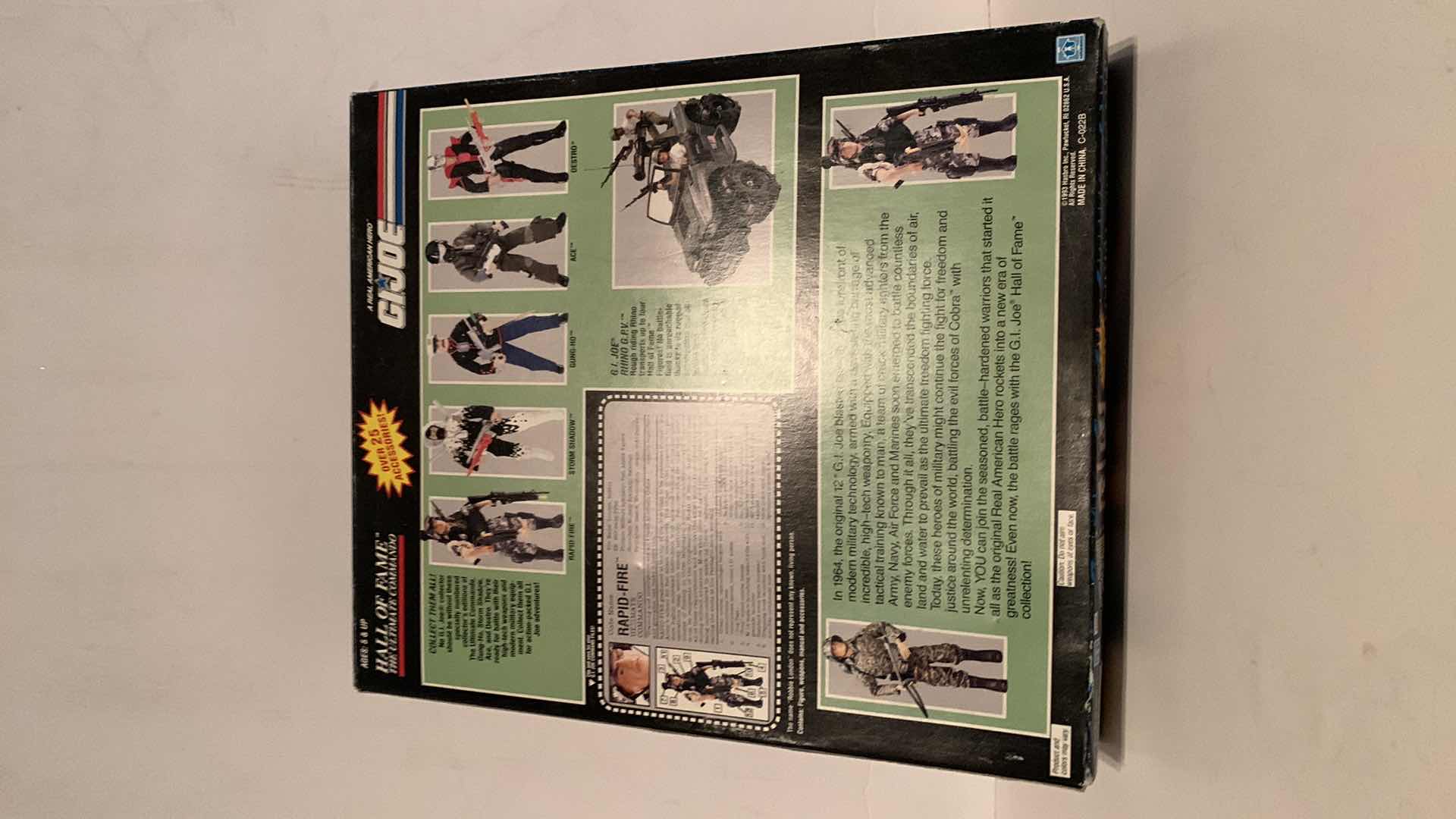 Photo 2 of G.I. JOE HALL OF FAME RAPID-FIRE THE ULTIMATE COMMANDO