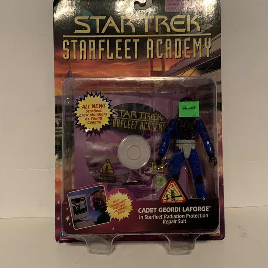 Photo 1 of STAR TREK STARFLEET ACADEMY CADET GEORDI LAFORGE FIGURE