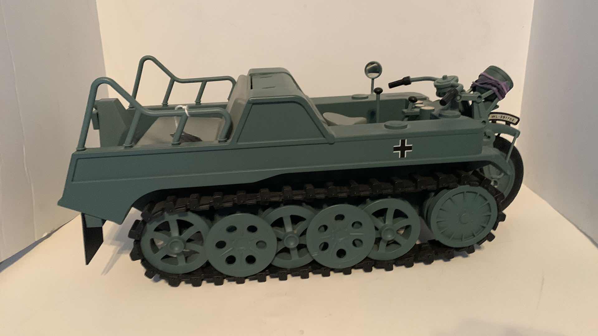 Photo 1 of TWENTY FIRST CENTURY TOY SOLDIER GERMAN KETTENKRAD MOTORCYCLE HALF TRACK 1999