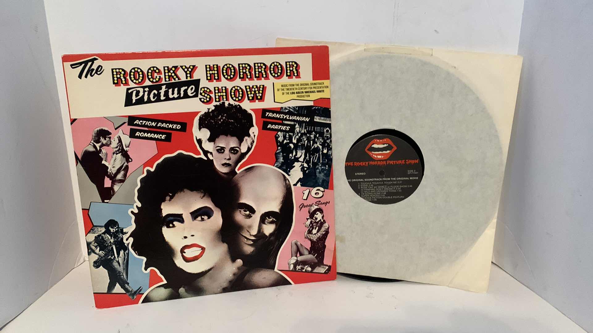 Photo 1 of THE ROCKY HORROR PICTURE SHOW SOUNDTRACK LP