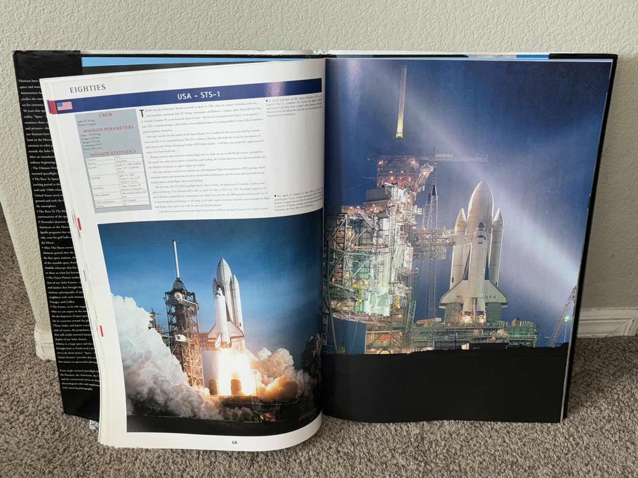 Photo 2 of SPACE THE ULTIMATE FRONTIER BY MICHAEL SHARPE BOOK 17” X 24”