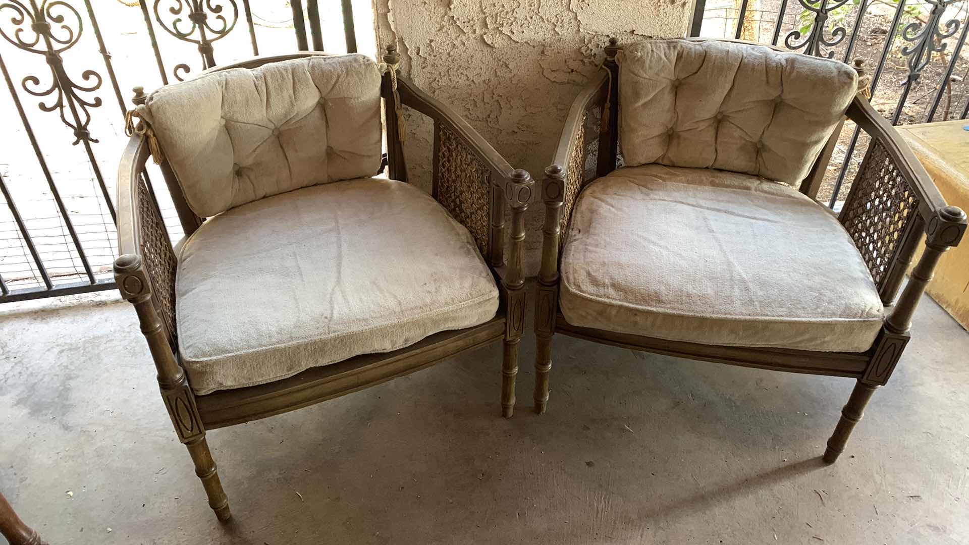 Photo 1 of PAIR OF VINTAGE CHAIRS 27” X 29” H27”