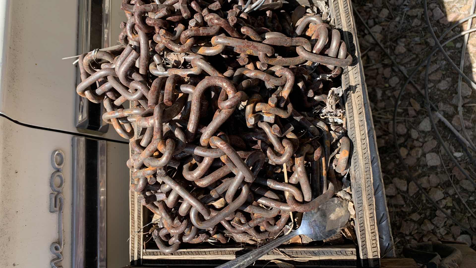 Photo 1 of CONTAINER OF CHAINS